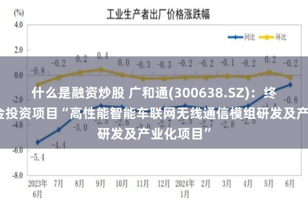 什么是融资炒股 广和通(300638.SZ)：终止募集资金投资项目“高性能智能车联网无线通信模组研发及产业化项目”